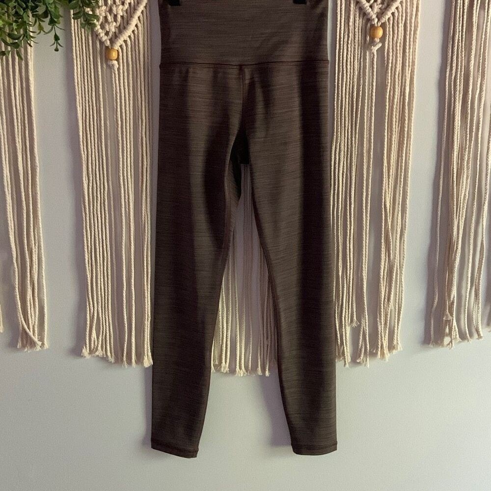 ATHLETA Women's Elation Space Dye 7/8 Leggings Coffee House Brown XXS - Picture 2 of 12